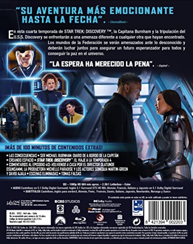 Star Trek Discovery - Temporada 4 (Steelbook) (Blu-ray)