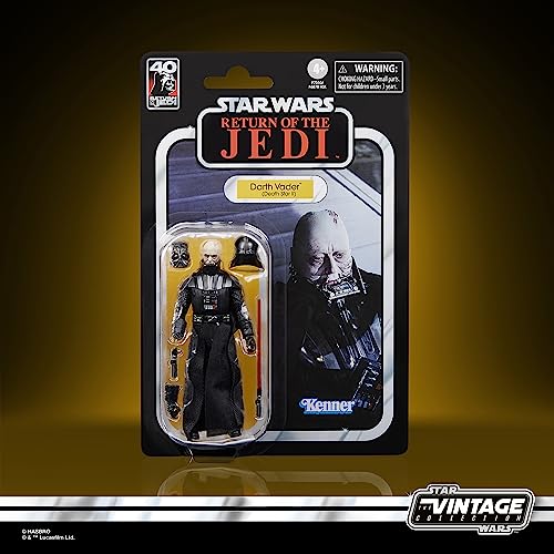 Star Wars La colección Vintage, Darth Vader (Death Star II), Figura de colección del 40.° Aniversario Retorno del Jedi a Escala de 9,5 cm