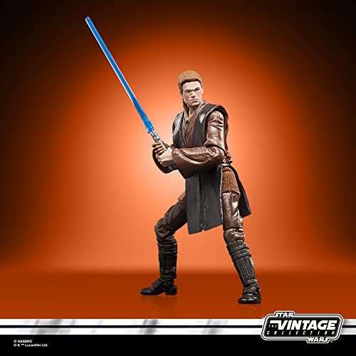 Star Wars La colección Vintage - Juguete Anakin Skywalker (Padawan) a Escala de 9,5 cm Ataque de los Clones - Figura