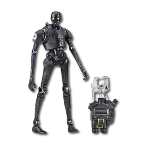 Star Wars Rogue One Jyn Erso & K-2SO - Figuras de 9 cm con accesorios