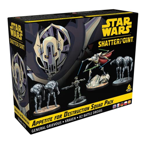 Star Wars Shatterpoint Appetite for Destruction Squad Pack - Juego de Miniaturas en Multilenguaje (Incluye Español)