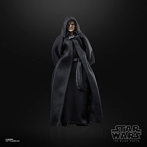 Star Wars The Black Series - Emperador Palpatine - Figura del 40.° Aniversario a Escala de 15 cm Retorno del Jedi - A Partir de 4 años