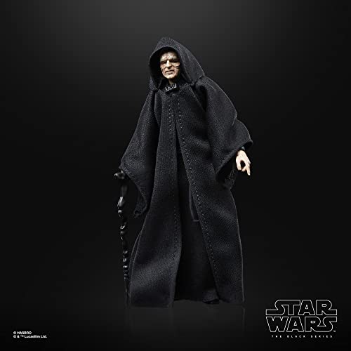Star Wars The Black Series - Emperador Palpatine - Figura del 40.° Aniversario a Escala de 15 cm Retorno del Jedi - A Partir de 4 años