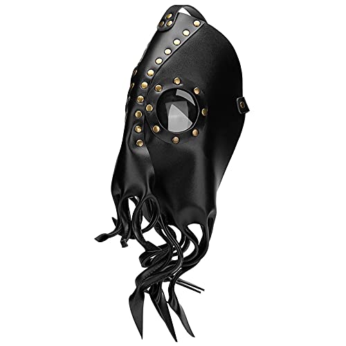 Steampunk Máscara de Halloween Gran Cthulhu Facemask Halloween Prop Fiesta Gótica Carnaval Masquerade Cosplay PU Máscara