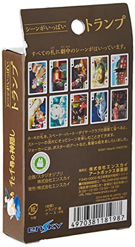Studio Ghibli ENSKY - Juego de 54 Cartas Ghibli El Viaje de Chihiro (Ref. ENSKY-18198)
