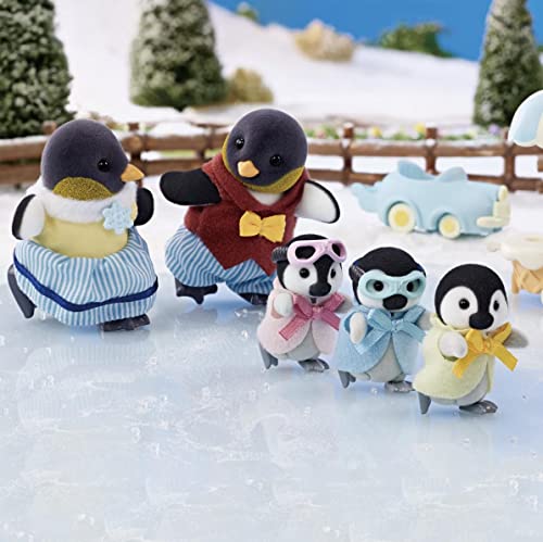 Sylvanian Families 5694 Familia Pingüino - Casa de muñecas