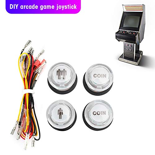 T opiky Joystick para Juegos de Arcade de Bricolaje, Joystick para Pulgar, módulo de Sensor analógico, máquina de Juegos de Arcade, diseño ergonómico, Kit de Controlador de Juegos Sensible