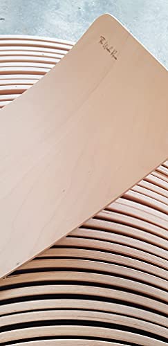 Tabla curva Montessori de madera con certificado CE-Fabricación propia en España-natural o barnizada