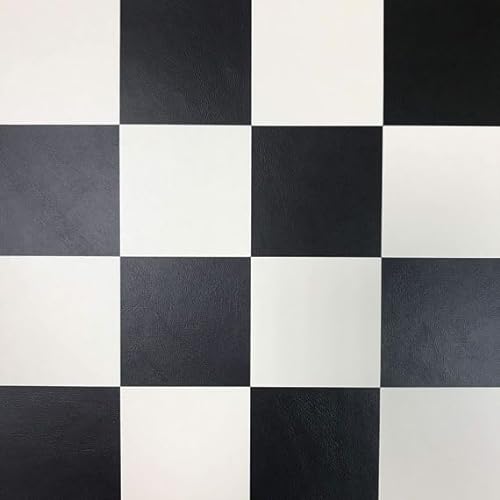 Tablero de ajedrez Vinilo Enrollable - Negro, Ideal para Aficionados y Clubes, Tablero de ajedrez para niños y Adultos, Conjunto de ajedrez, Juego de Ajedrez