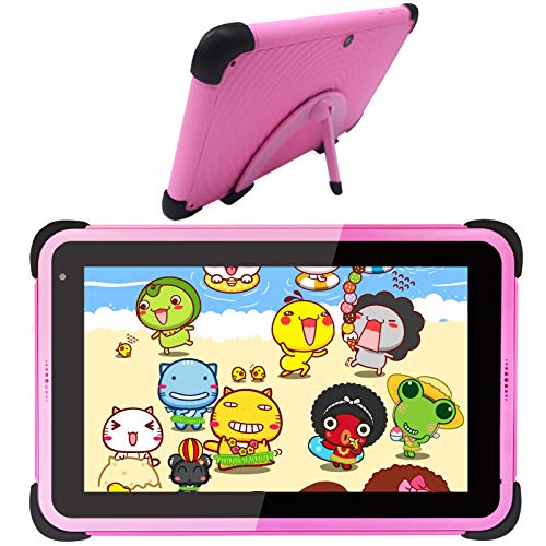 Tablet para Niños 7 Pulgadas Android 11 Tablets 32GB Google GMS Tablet Infantil Quad Core WiFi Tablette niñas (Rosa)