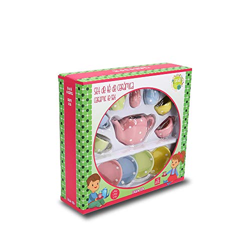 Tachan- Set de té de Porcelana, Multicolor, Medium (CPA Toy Group Trading S.L. 780T00493)