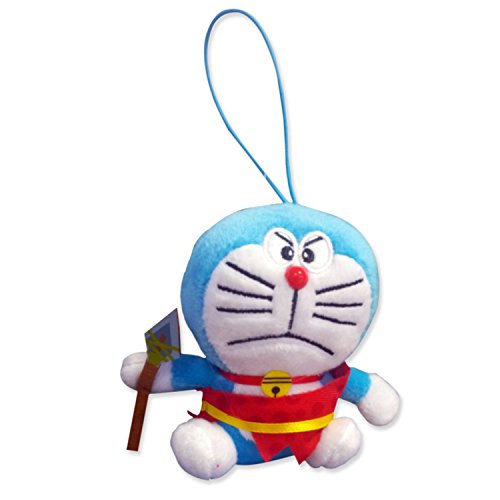 Taito Doraemon Salvaje PRIMITIVOS Felpa 10cm con Correa para EL Cuello de la Película Nobita The Birth of Japan 2016