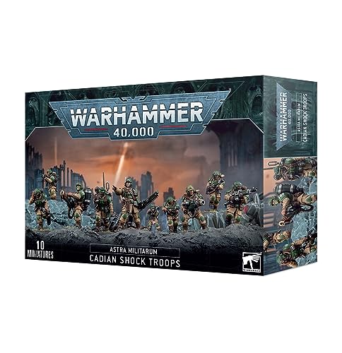 Taller de juegos - Warhammer 40,000 - Astra Militarum: tropas de choque de Cadian (Edición 2023)