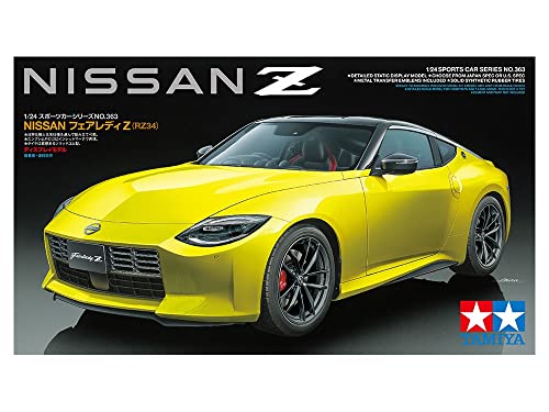 Tamiya 24363 1:24 Nissan Z 2022 - réplica Fiel, modelismo, Kit de plástico, Hobby, encolado, Kit de modelismo, Montaje, sin Pintar