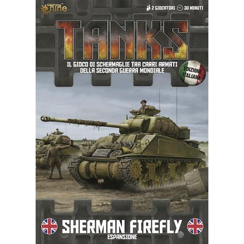 Tanks: British Sherman Firefly Tank Expansión (plástico) – Escalera 1/100
