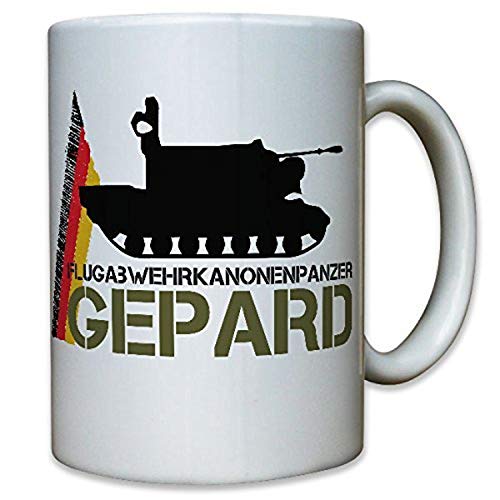 Tanque antiaéreo alemán Gepard FlakPz Tanque antiaéreo taza #10207 t