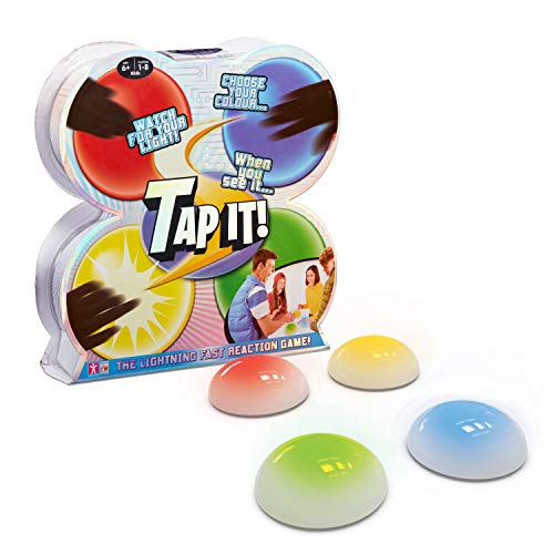 Tap-it Game - High Energy Tech Game for All The Family, 4 Different Games to Play, Multi-Player Game, Fitness Game