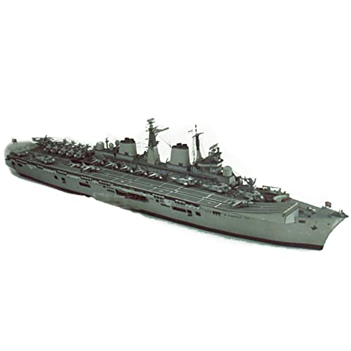TECKEEN 1: 400 papel HMS invencible (R05) portaaviones Modelo 3D Simulación Fighter Ship Exposición de ciencia militar (kit sin ensamblar) Modelo
