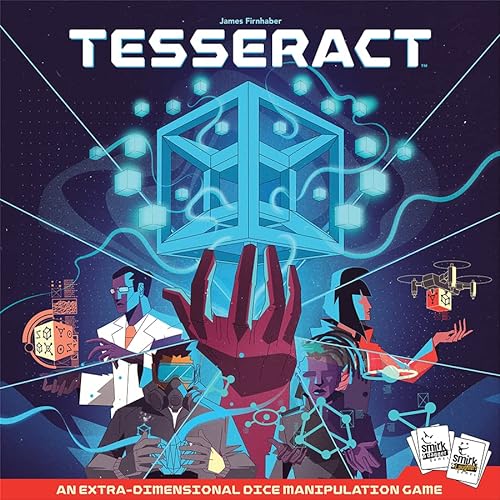 Tesseract de Smirk & Dagger, un juego cooperativo de manipulación de dados