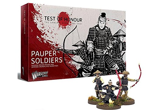 Test of Honour - Samurai Miniatures Game - Pauper Soldiers (11) (28mm)