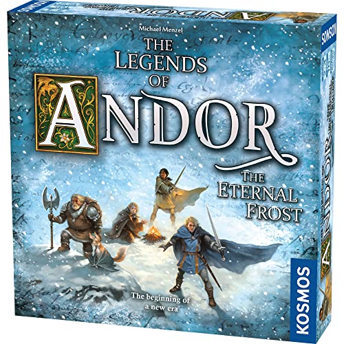 Thames & Kosmos Legends of Andor: Eternal Frost | Cooperativa | Juego de fantasía | Kosmos | Juego de estrategia | Narración de historias | Juego de aventura