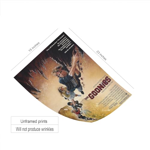 The Goonies Movie Poster 15x23inch Póster 38x58 cm (380x580 mm) Regalo Decorativo