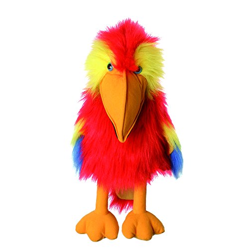 The Puppet Company - Large Birds - Scarlet Macaw Hand Puppet