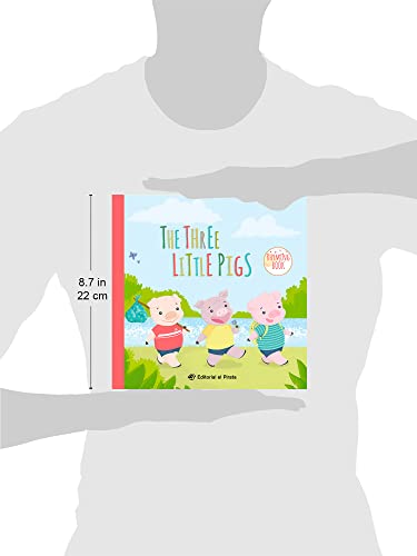 The Three Little Pigs: Classic Folk Tales: Children's book for kids 2-5 Years: With rhyming text: 1 (Rhyming Fairy Tales) – The Three Little Piglets (SIN COLECCION)