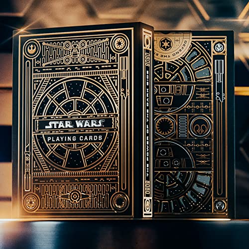 theory11 Star Wars - Juego de cartas (oro)