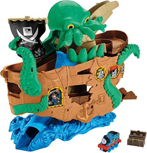 Thomas & Friends- T&F Adventures Sea Monster Pirate (Mattel DVT14)