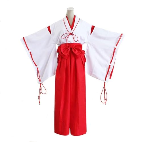 TIIFFY Anime inu-yasha k-ikyo Cosplay disfraces Kimono japonés uniforme vestido Halloween Navidad disfraces juego fiesta ( Color : B , Size : S )