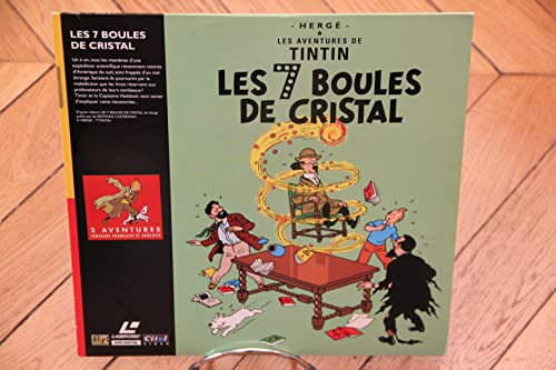 Tintin: Las 7 bolas de cristal/El templo del sol 1991 Laserdisc LD PAL