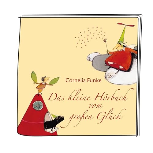 tonies Audiolibro para Toniebox, Cornelia Funke: el pequeño audiolibro de gran suerte – El hada de la suerte, audiolibro con música para niños a partir de 6 años, tiempo de juego aprox. 46 minutos