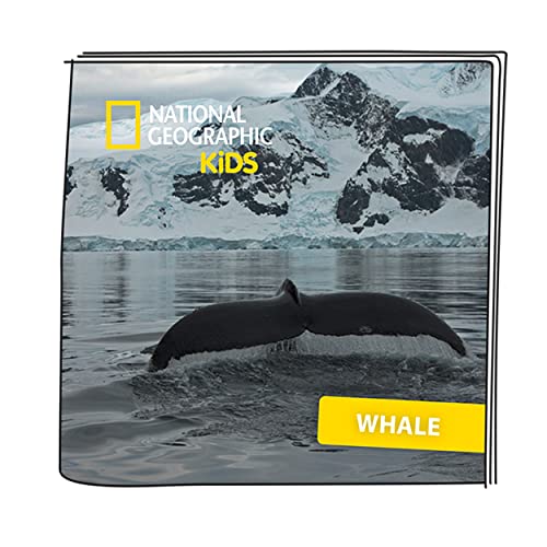 tonies Personaje de audio para Toniebox, National Geographic: Whale, Audio Book Story para niños para usar con Toniebox Music Player (se vende por separado)