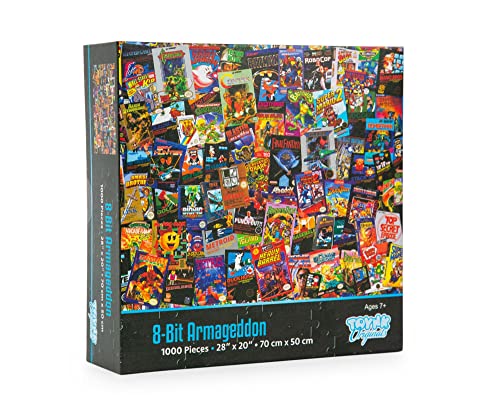 toynk 8-bit Armageddon Retro Video Game Puzzle | 1000 Piece Jigsaw Puzzle
