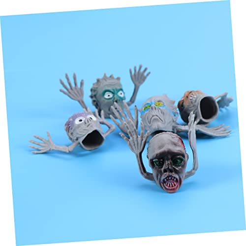 Toyvian Marioneta De Dedo 15 Piezas De Juguetes De Zombis Accesorios De Zombis De Halloween Decoración De Zombis De Halloween Juguetes De Halloween