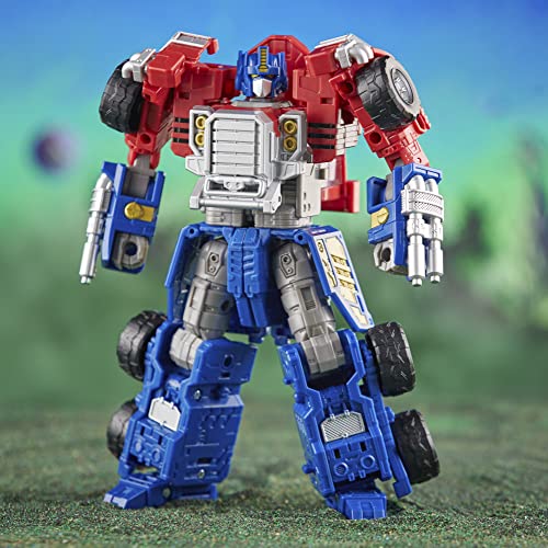 Transformers Juguetes Legacy Evolution Commander Armada Universe Optimus Prime juguete, 7.5 pulgadas, figura de acción para niños y niñas a partir de 8 años, F6160