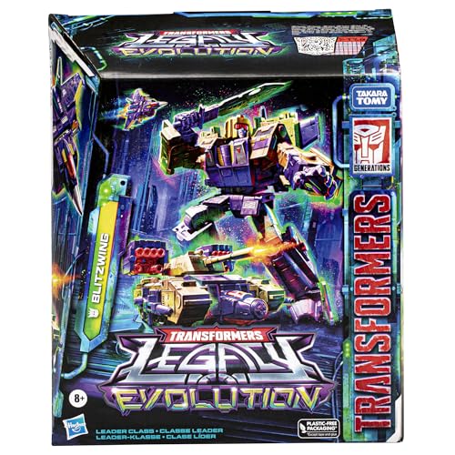 Transformers- Robot Gen Legacy EV Leader BLITZWING PR, Multicolor (Hasbro F7230)