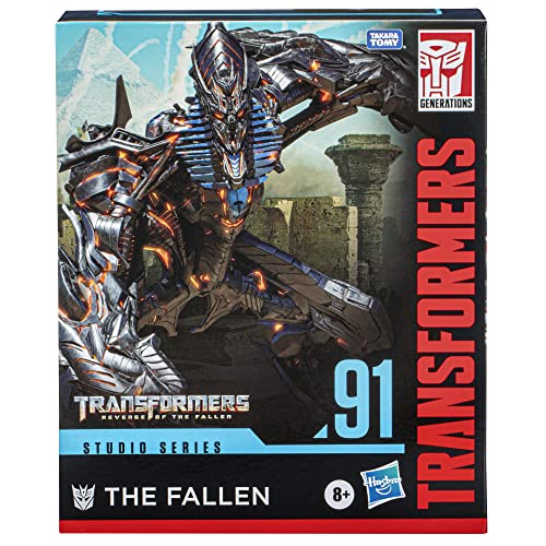 Transformers Studio Series 91 Leader Class The Fallen, Figura de acción de Venganza de 21,5 cm