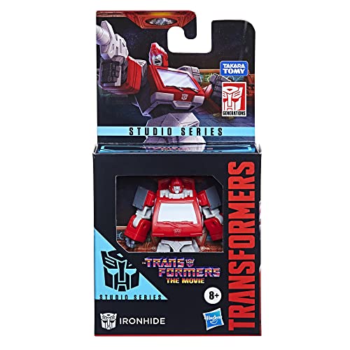 Transformers - Studio Series - Transformers: La película - Core Class - Figura Ironhide - 8,5 cm - Figuras de acción