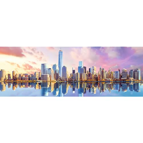 Trefl 916 29033 EA 1000 Teile, Panorama, Premium Quality, für Erwachsene und Kinder ab 12 Jahren 1000pcs Manhattan, Coloured