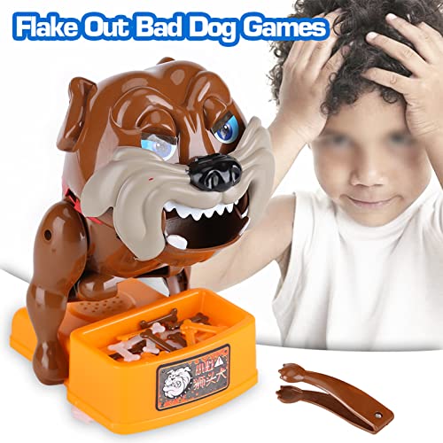 Tricky Dog Toy, Cuidado con el Perro, No Despiertes a Los Juguetes para Perros Flake out Bad Dog Bone Tricky Toy Games para Padres e Hijos Kid Play Fun