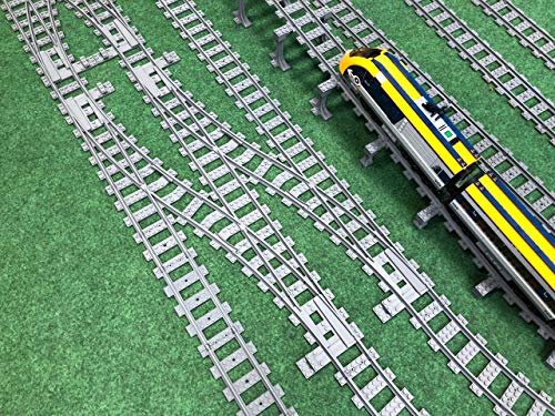 Trixbrix - 2 piezas compatibles con Lego City Train Sets 60197 60198 10277 60205 60238