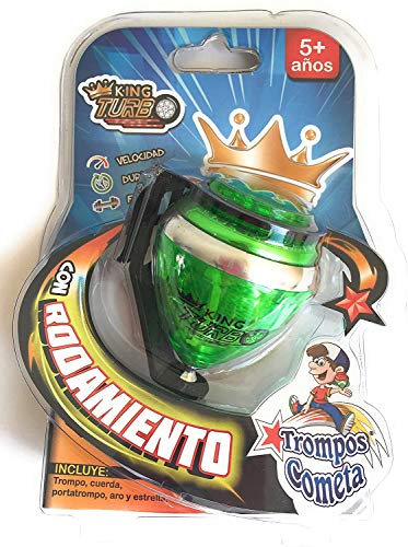 TROMPOS COMETA- TROMPO King Turbo EN Blister Juegos Tradicionales, Multicolor (TRO020475)