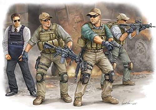 Trumpeter 420 - Figuras de Agentes de Seguridad privada en Irak