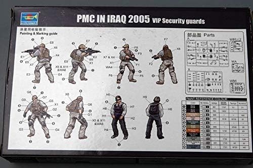 Trumpeter 420 - Figuras de Agentes de Seguridad privada en Irak
