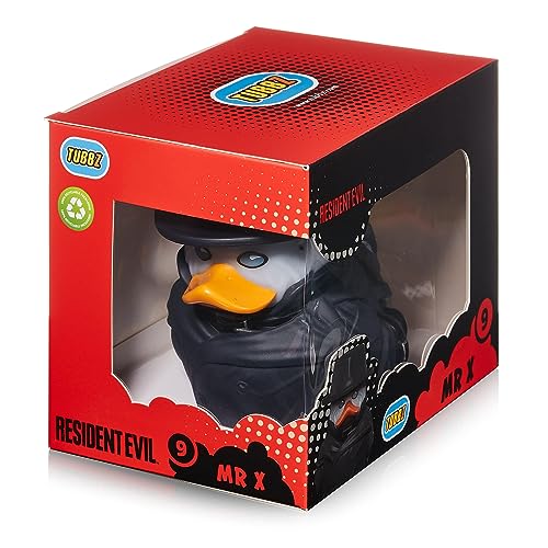 TUBBZ Boxed Edition Mr X (T-00) Figura Coleccionable de Pato de Goma de Vinilo – Producto Oficial de Resident Evil – TV, películas y Videojuegos