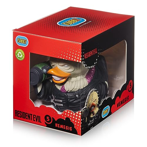 TUBBZ Figura Coleccionable de Pato de Goma de Vinilo Nemesis en Caja, mercancía Oficial de Resident Evil, TV, películas y Videojuegos