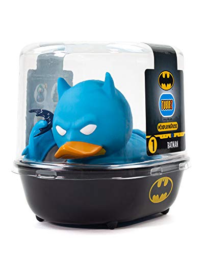 TUBBZ Pato de baño coleccionable - Figura Tubbz Batman - Figura coleccionable DC Comics│Figura Batman - Producto con licencia oficial