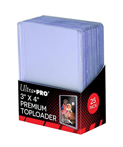 Ultra Pro 3" X 4" Super Clear Premium Toploader 25ct
